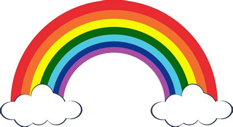 rainbow clipart png|rainbow transparent clip art.